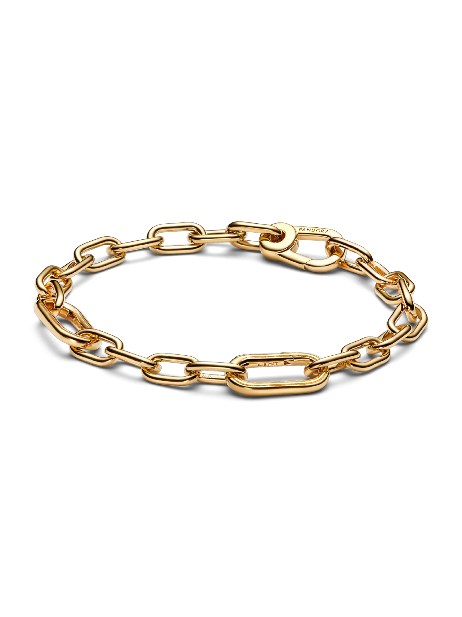 Brazalete de cadena de eslabones pequeños