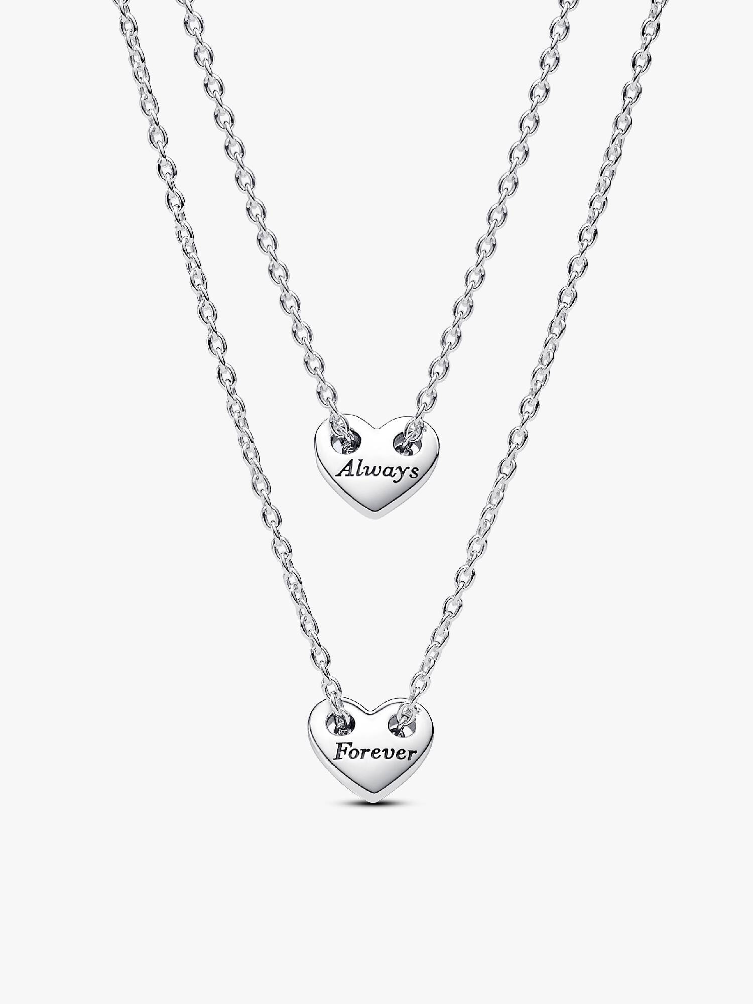 Collar Collier Corazones Divisibles Por Siempre y Para Siempre