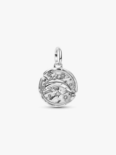 Charm Medallón Delfín