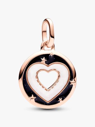 Charm Medallón Corazones Pandora ME