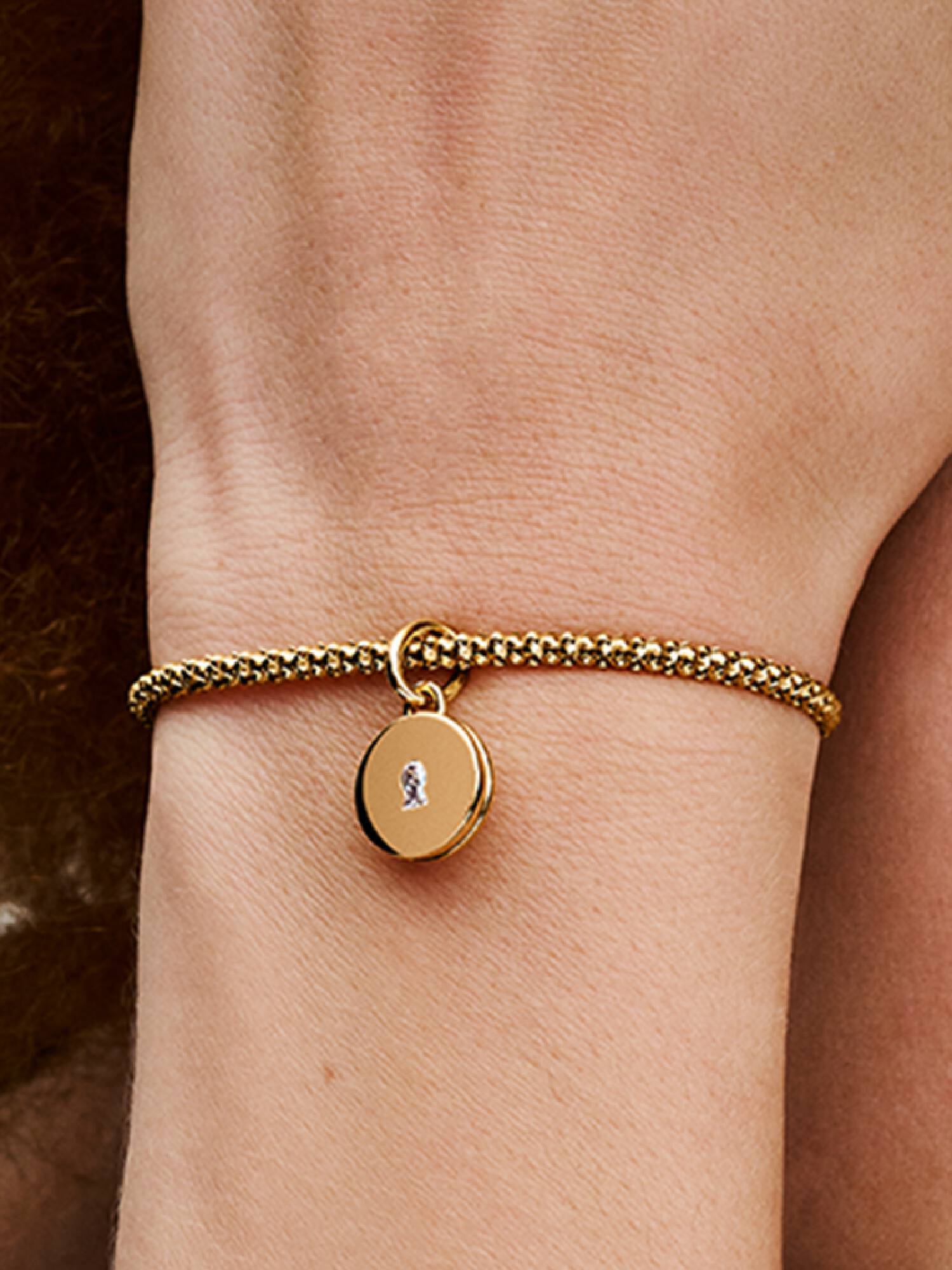 Charm Colgante Medallón Amor grabable que se puede abrir