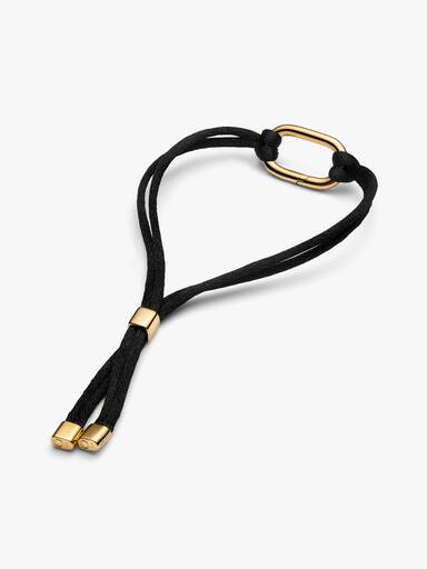 Brazalete de cadena de cuerda que se puede abrir