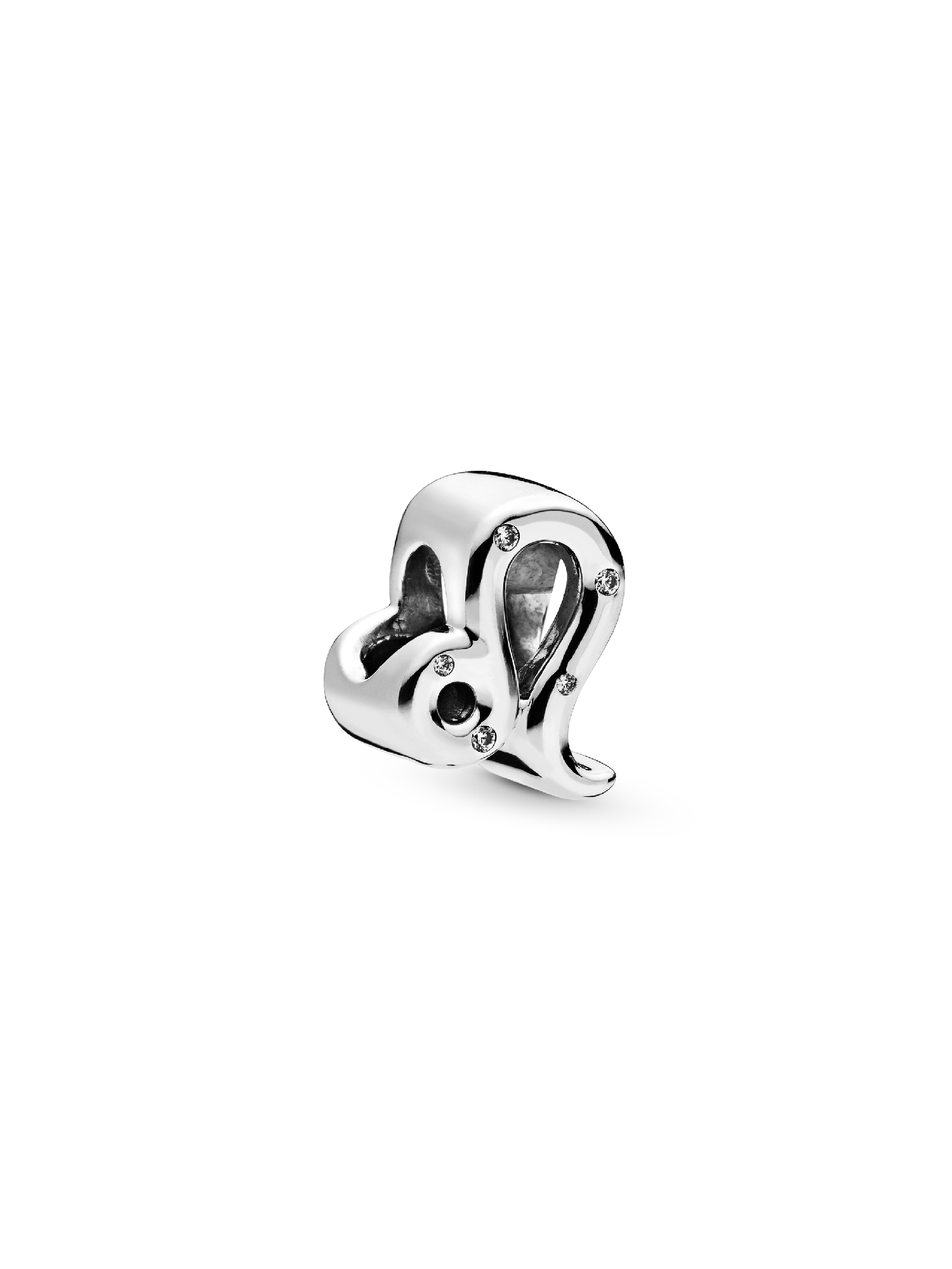 Charm del zodíaco Leo resplandeciente