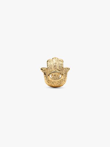Mini Charm Mano Hamsa con textura