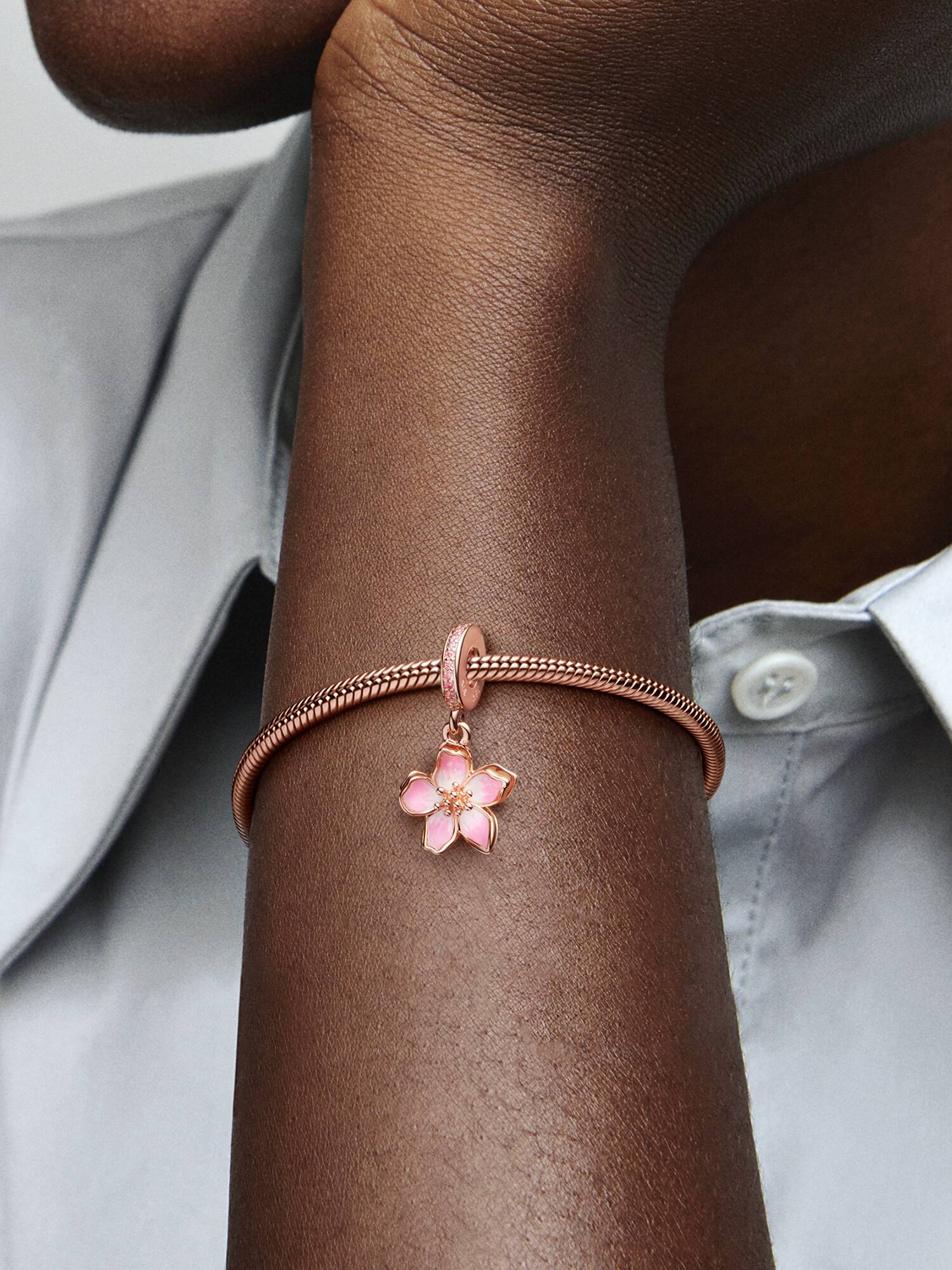 Charm colgante Flor de cerezo
