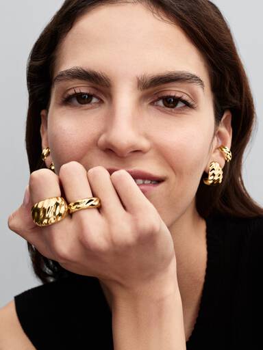 Anillo de impacto ondulado