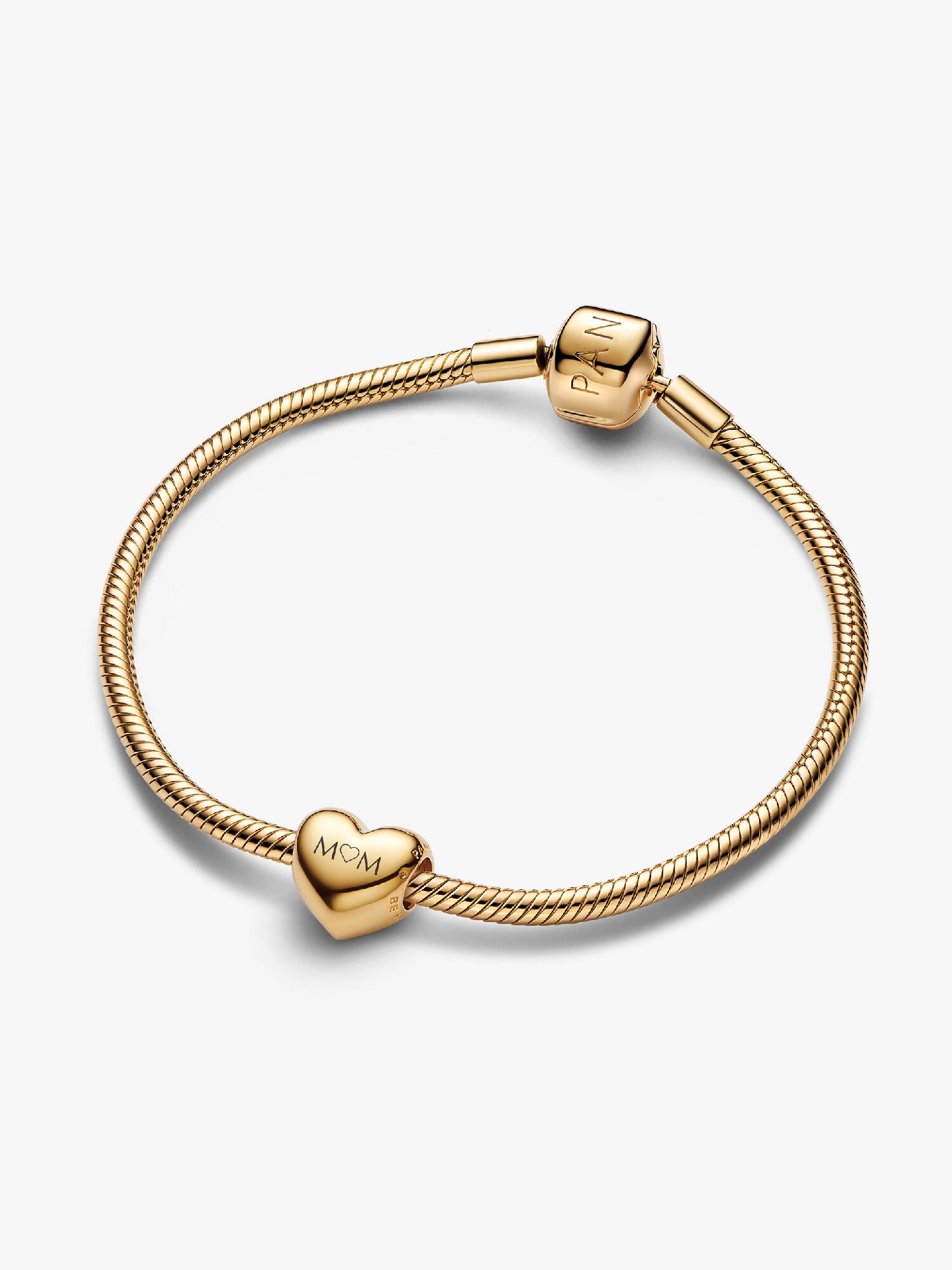 Set de Pulsera con Corazón Grabable BE LOVE