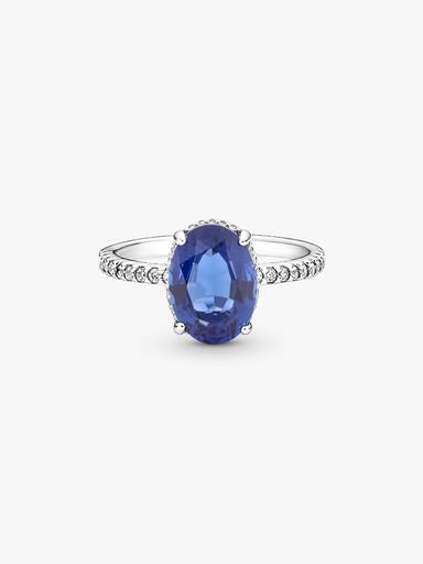 Anillo Halo de impacto reluciente