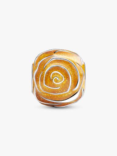 Charm Rosa Amarilla en Flor