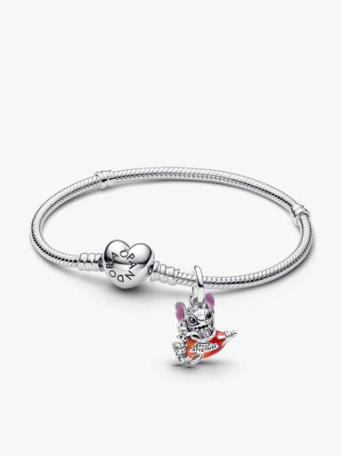 Set de Pulsera con Charms Disney Stitch Aventura Espacial
