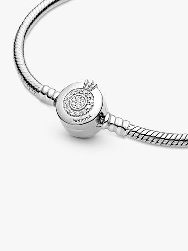 Brazalete de cadena de serpiente Corona O resplandeciente