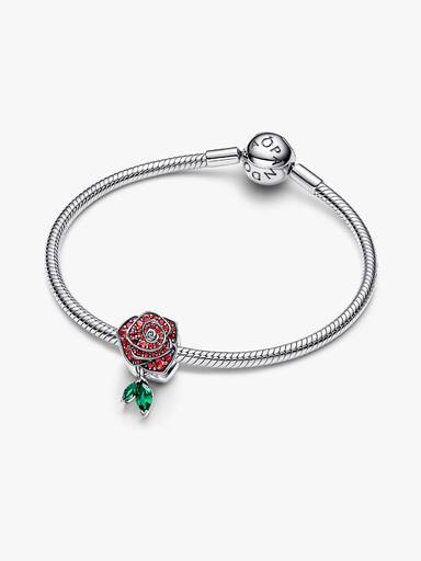 Charm Rosa Brillante en Flor