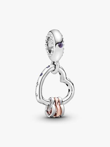 Charm colgante Corazón lleno de amor