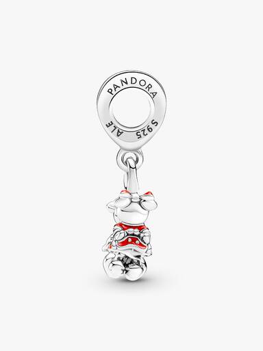 Charm colgante Beso de Mickey Mouse y Minnie Mouse de Disney