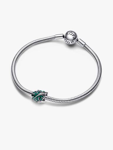 Charm Hojas de Monstera Verde