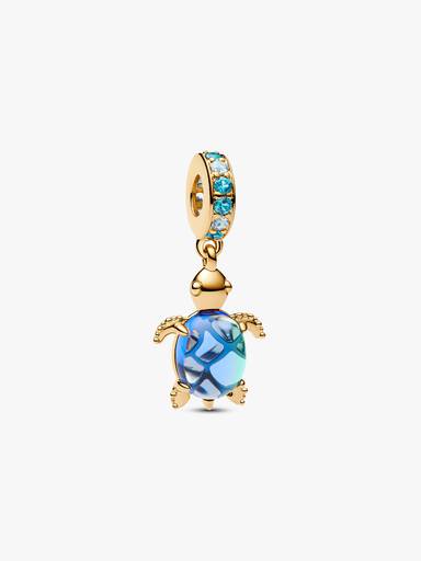 Charm Colgante Tortuga Marina de cristal Murano