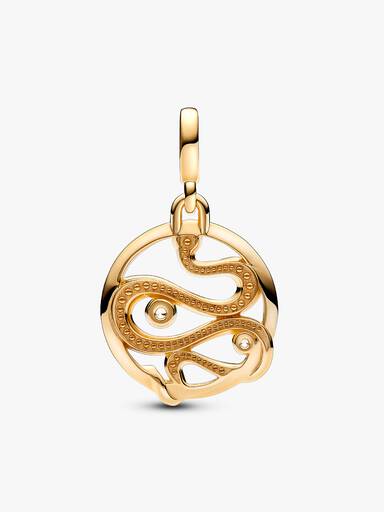 Charm Medallón Serpiente de pavé Pandora ME