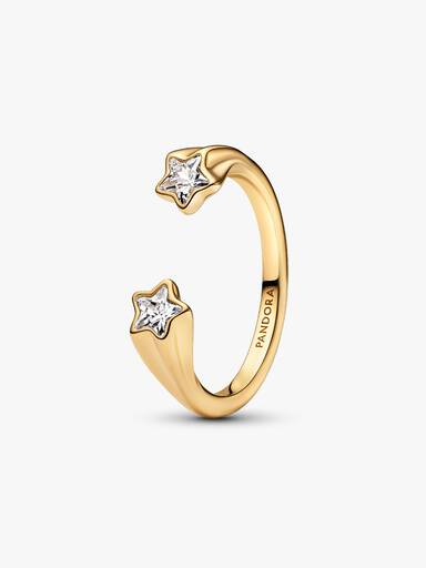 Anillo Abierto Estrellas Fugaces