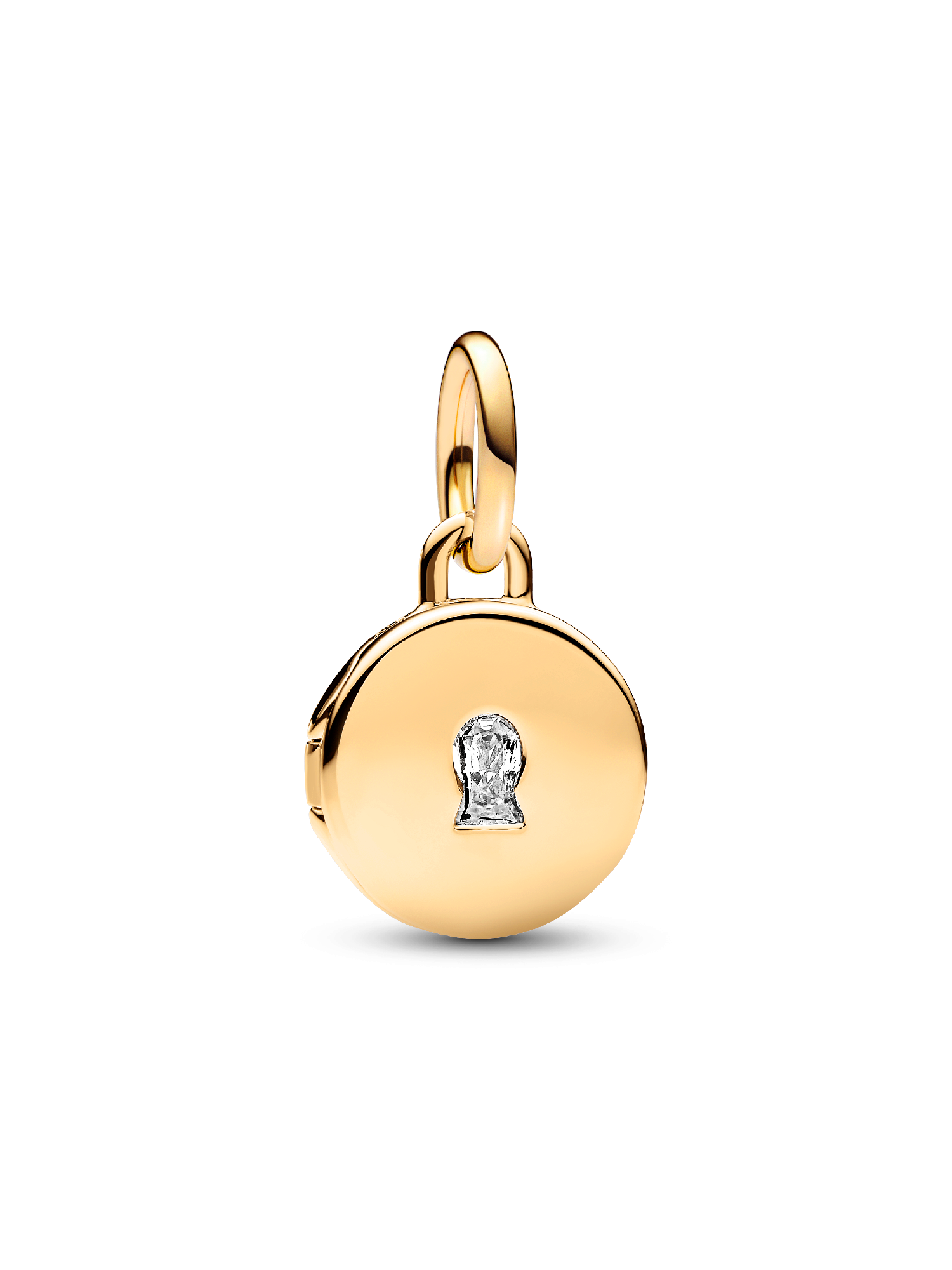Charm Colgante Medallón Amor grabable que se puede abrir