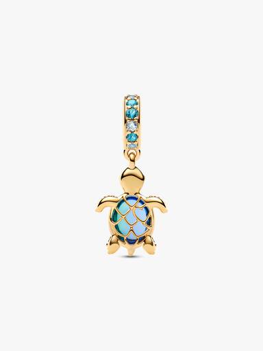Charm Colgante Tortuga Marina de cristal Murano