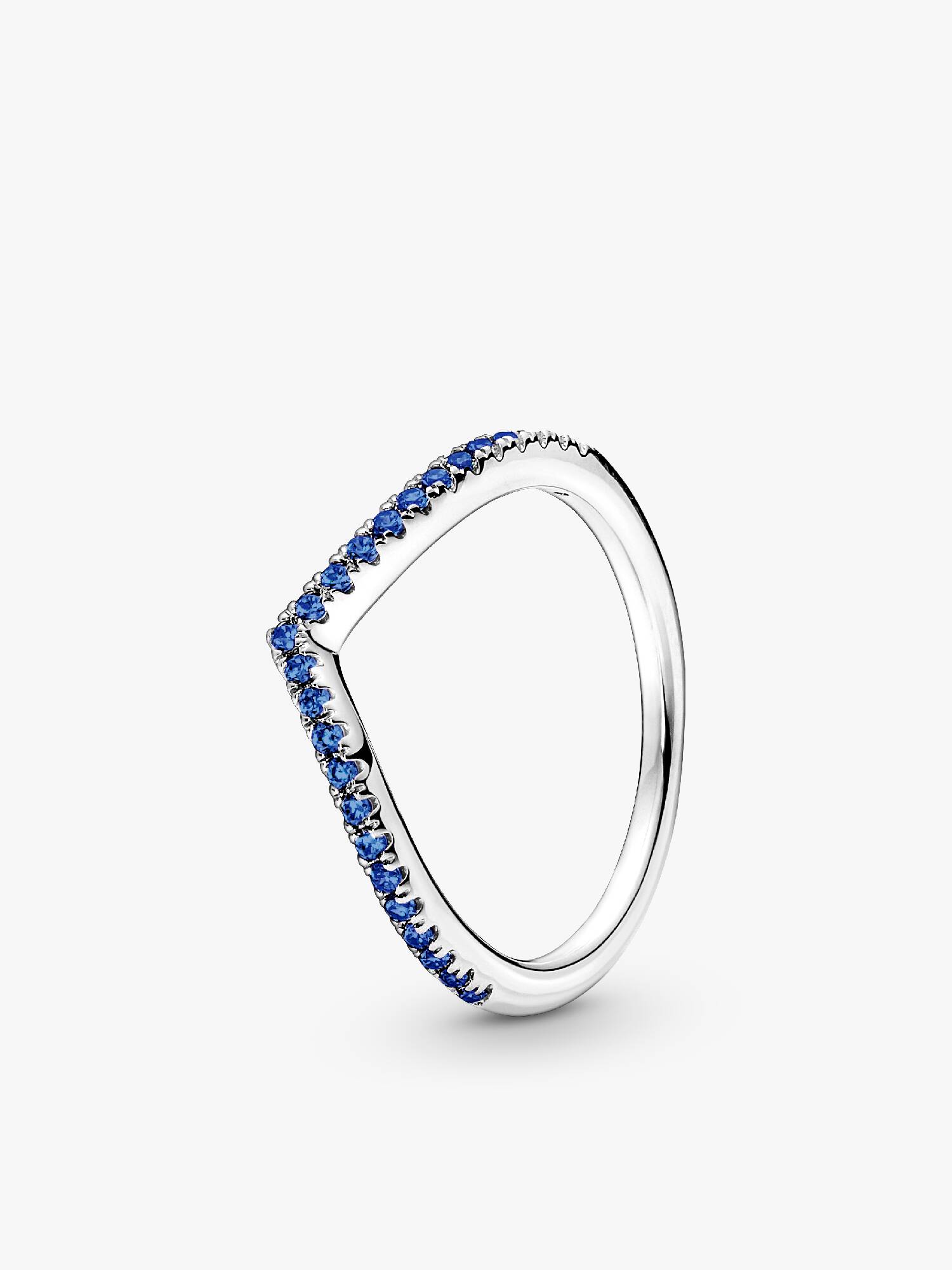 Anillo Deseo reluciente azul Pandora Timeless
