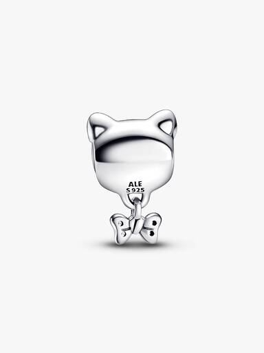 Charm Gato mascota y moño