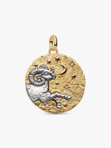 Charm Medallón grande Signo Zodical Aries
