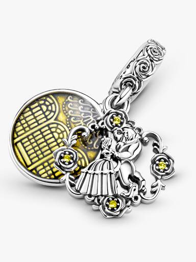 Charm colgante Baile de la Bella y la Bestia de Disney