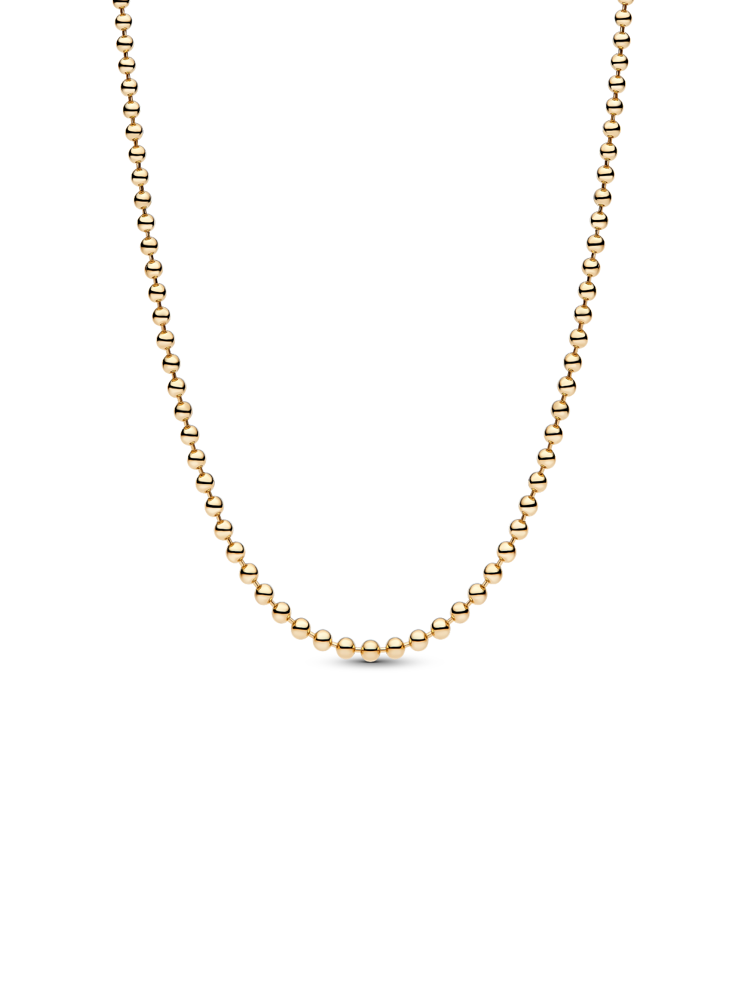 Collar cadena de bolas