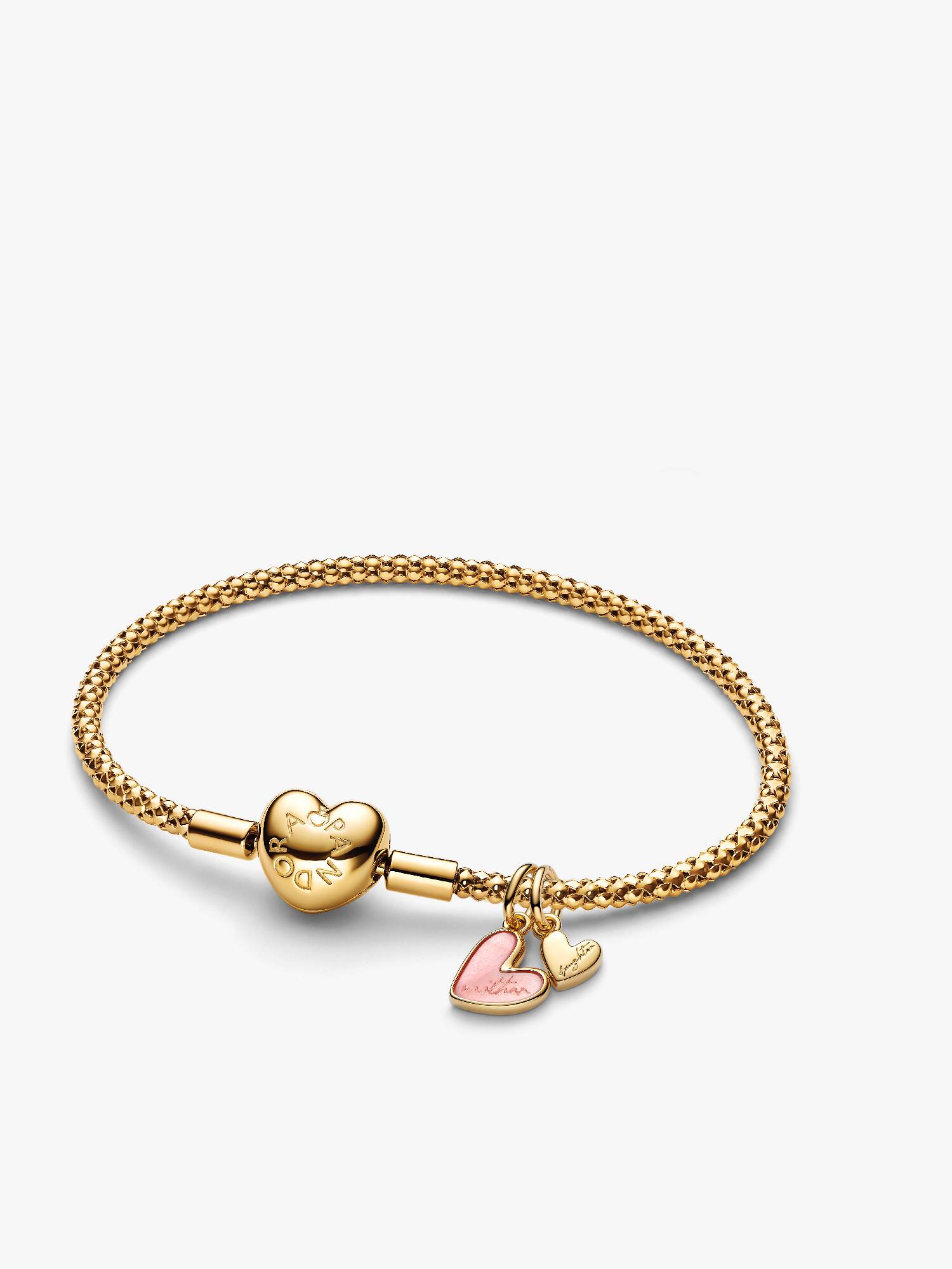 Pulsera con Charm Grabado Divisible Madre e Hija
