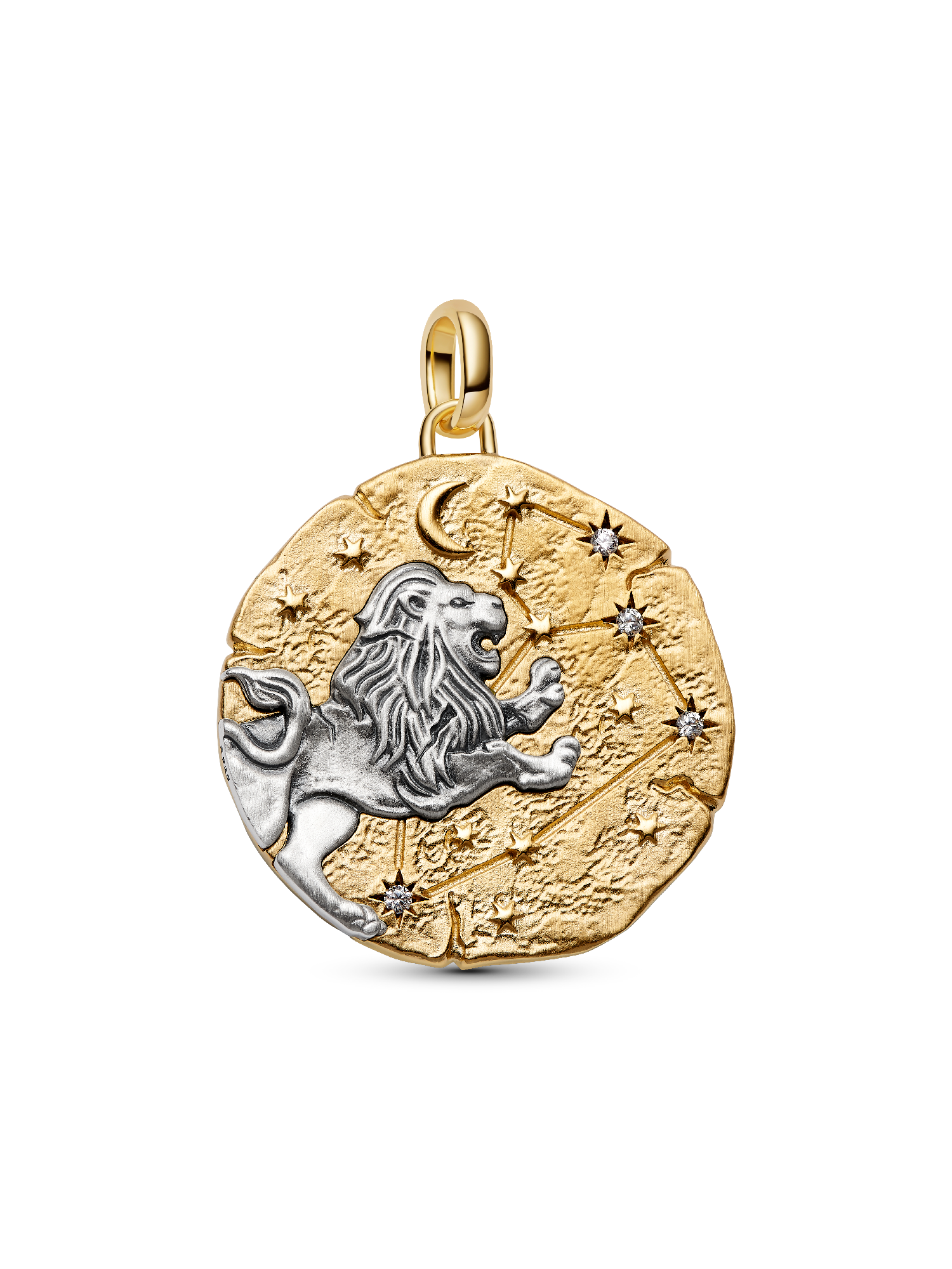 Charm Medallón Grande Signo Zodiacal Leo
