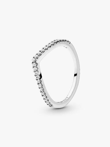Anillo Hueso de los deseos deslumbrante
