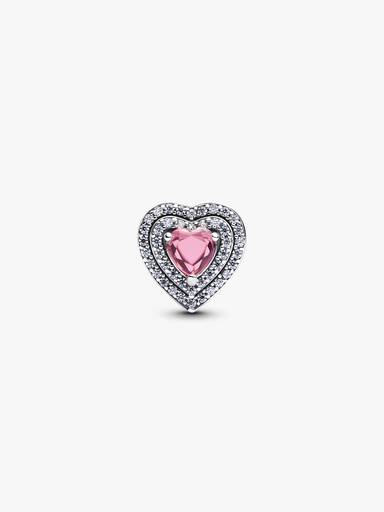 Charm Corazones relucientes en niveles