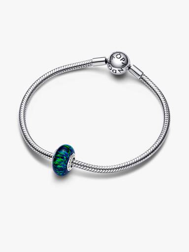 Charm verde opalescente