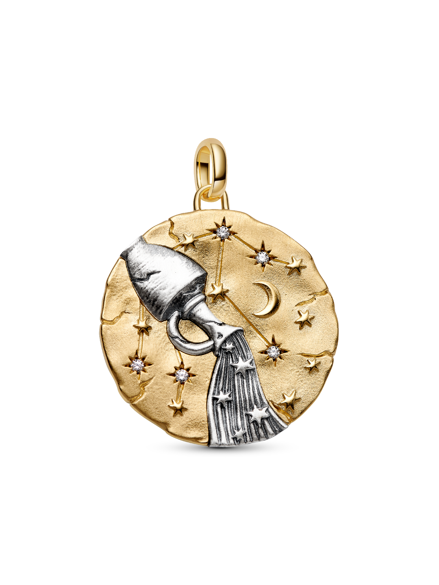 Charm Medallón grande Signo Zodical Acuario