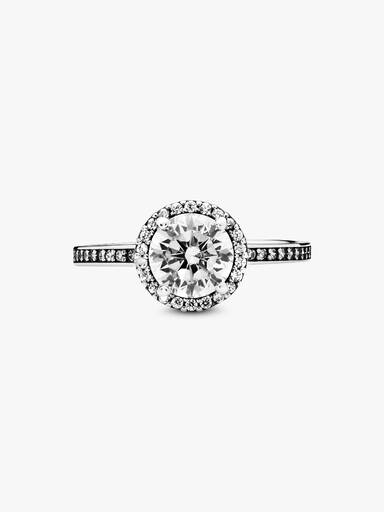 Anillo redondo brillante
