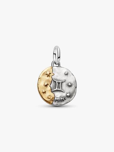 Charm Medallón Signo Zodiacal Géminis