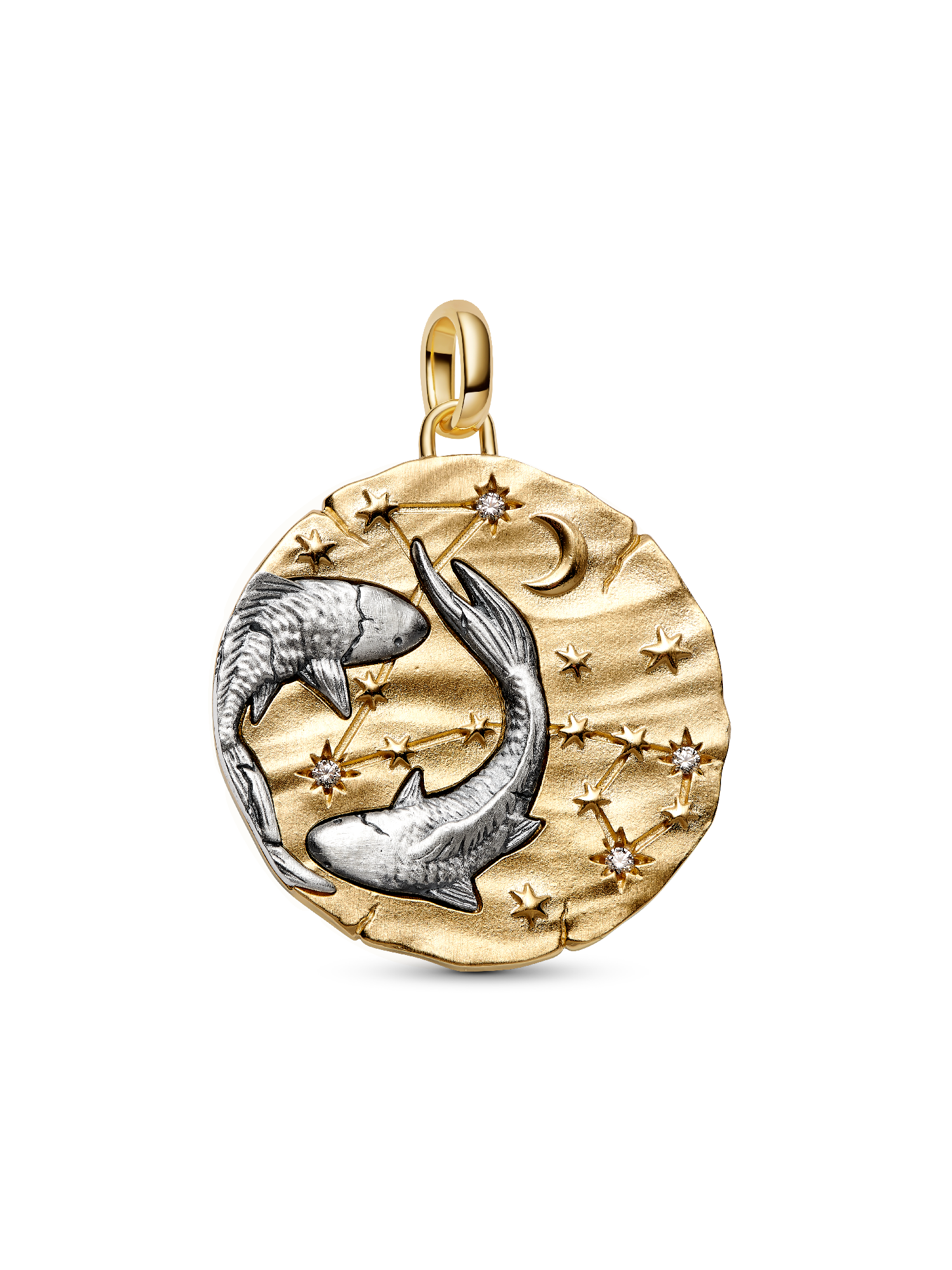 Charm Medallón grande Signo Zodical Piscis