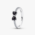 Anillo Moño negro brillante Anillo Moño negro brillante