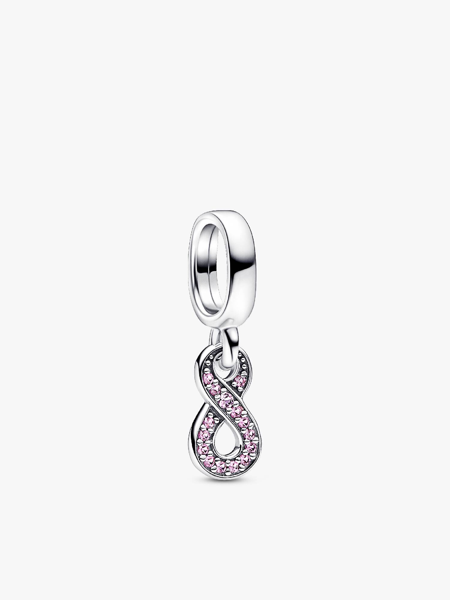 Charm colgante de Infinito resplandeciente