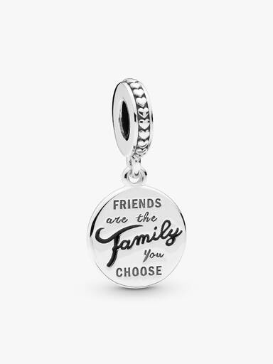 Charm Colgante Los Amigos Son Familia