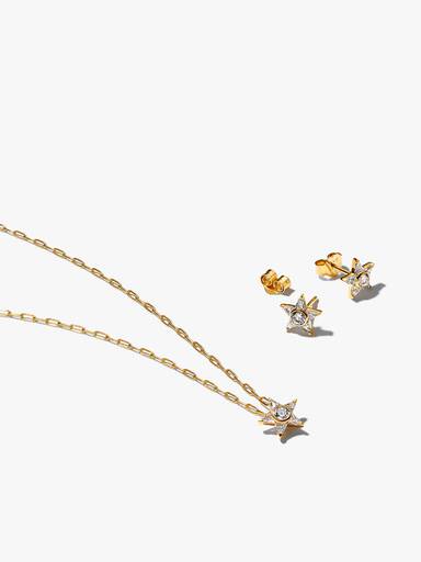 Set de joyería Estrella reluciente