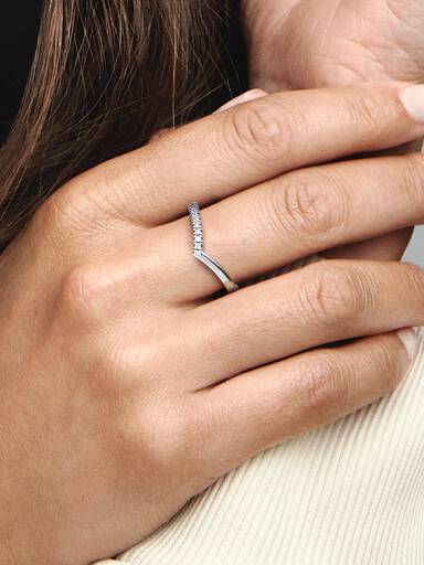 Anillo Deseo brillante Pandora Timeless