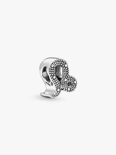 Charm del zodíaco Leo resplandeciente