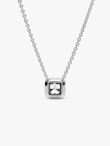 Collar Halo cuadrado brillante