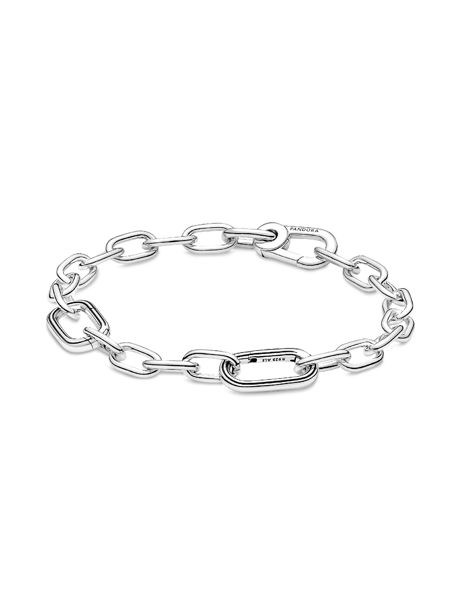 Brazalete de cadena de eslabones pequeños