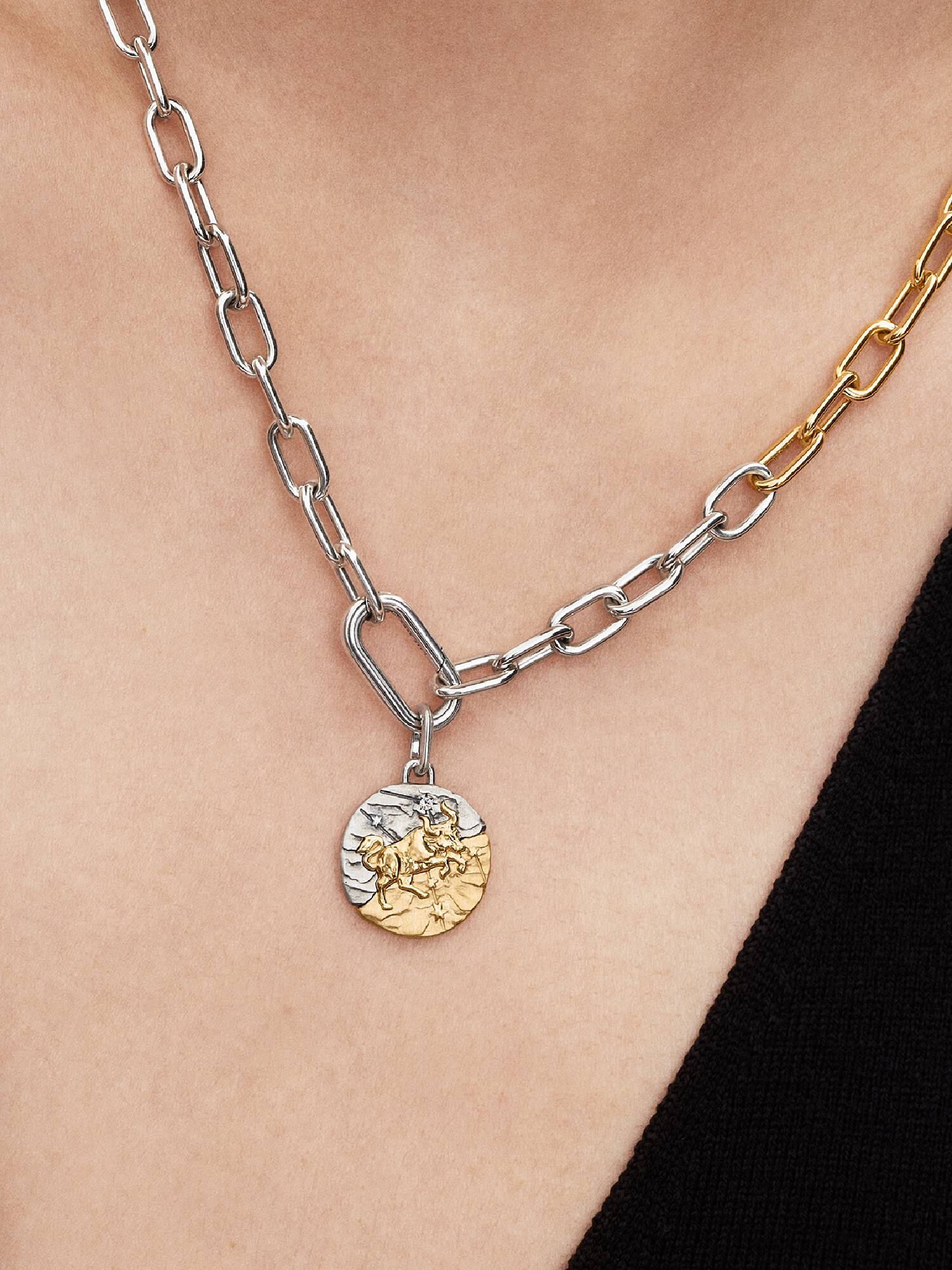 Charm Medallón Signo Zodiacal Tauro