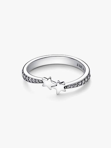 Anillo Estrellas fugaces relucientes