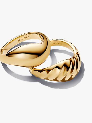 Anillos ondulados apilables