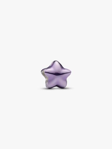 Mini Charm Estrella púrpura